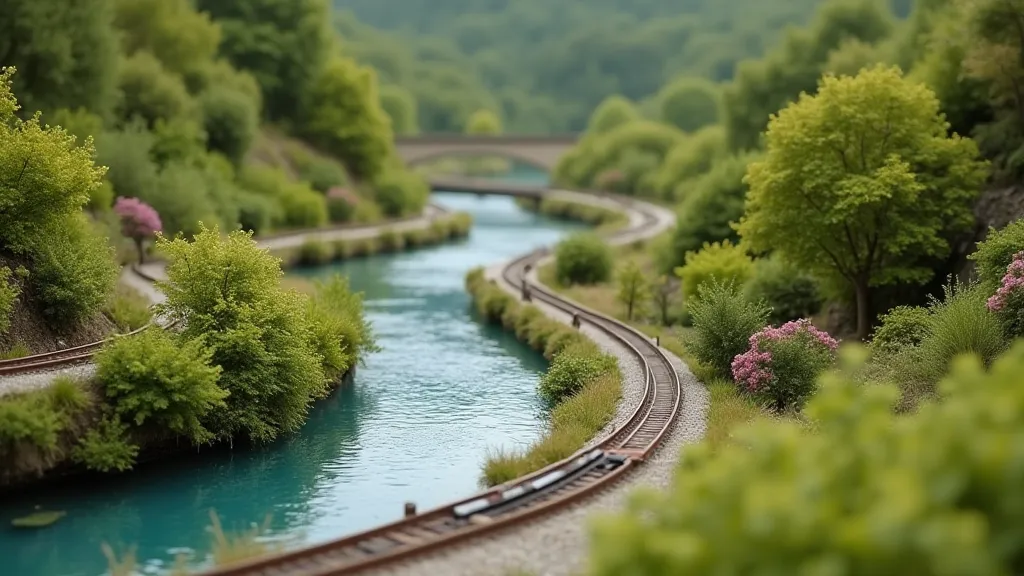 Miniature Railroad River Valley
