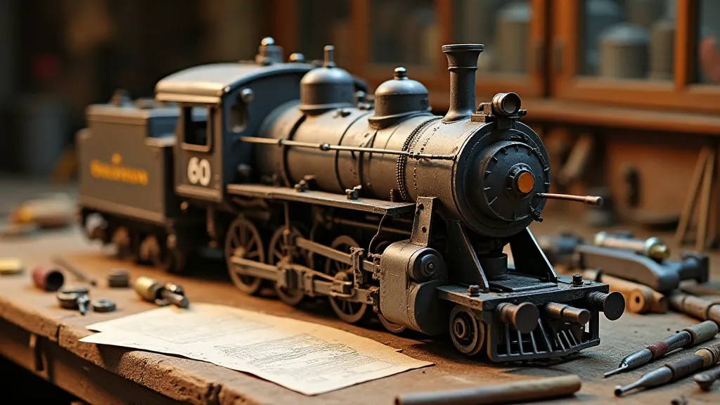 Antique Steam Locomotive