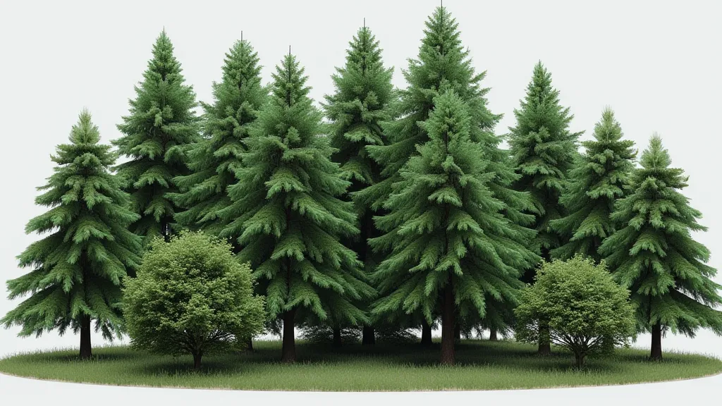 Model train trees