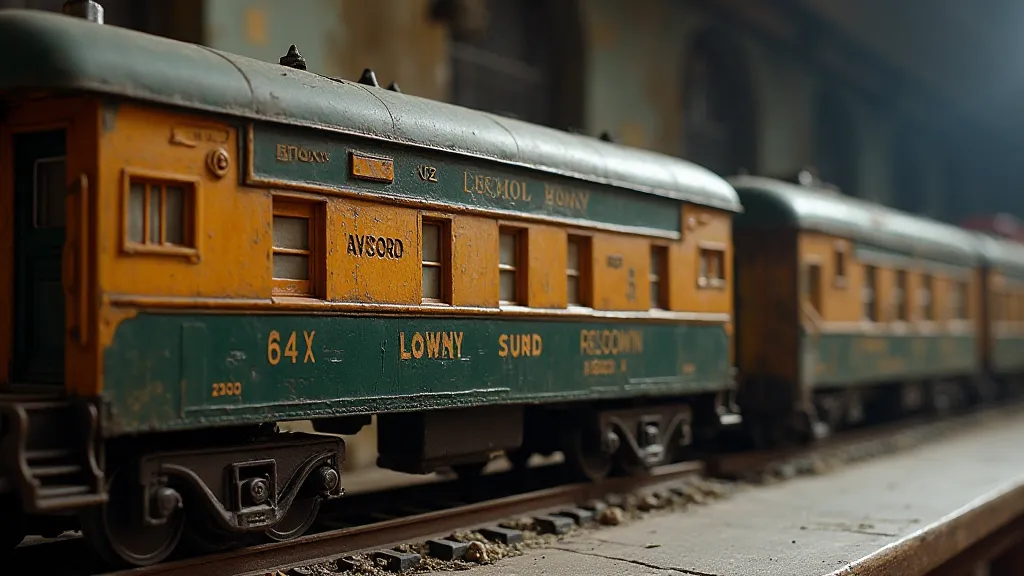 Restored Antique Train Car