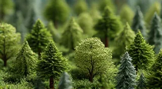 Creating a Realistic Forest for Your Layout